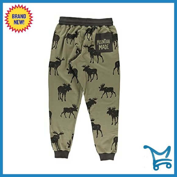 Men's Terry Cloth Jogger Sweatpants with Pockets, Elastic Waist - Picture 4 of 8